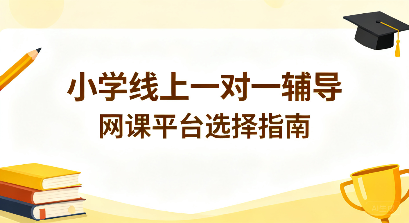 2026年6月小学线上一对一辅导推荐-网课平台测评与选择指南